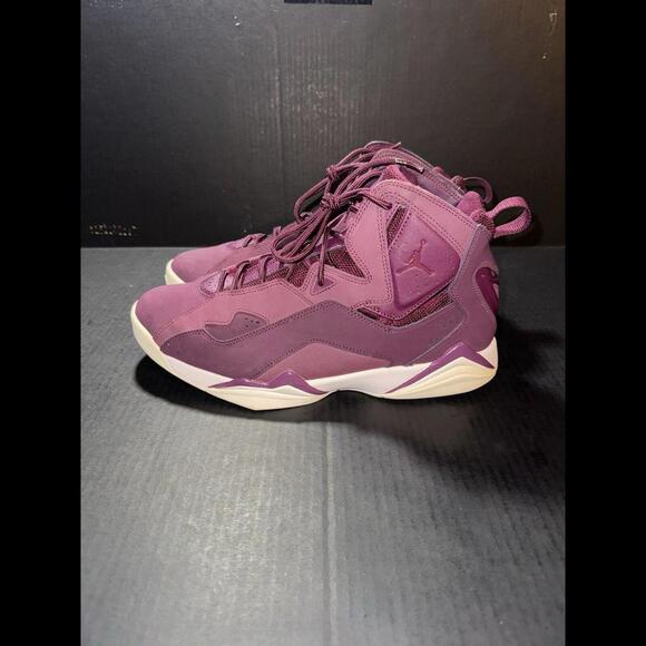 Nike Air Jordan True Flight Burgundy Bord 342964-625 Sz 11 - Picture 5 of 9
